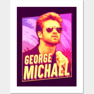 George Michael - 80s pop Posters and Art